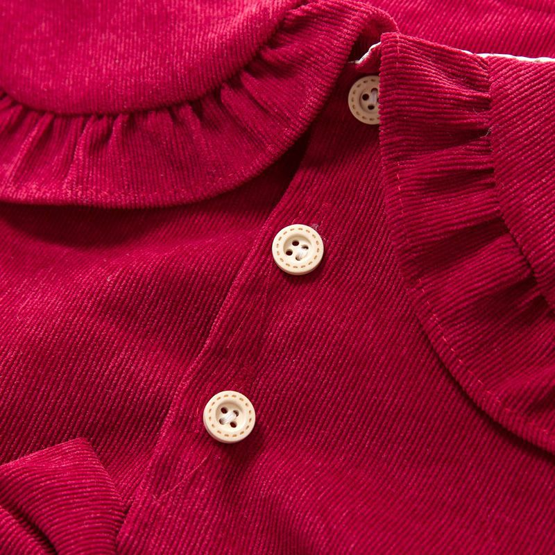 Baby Garden baby jurk rood chique
