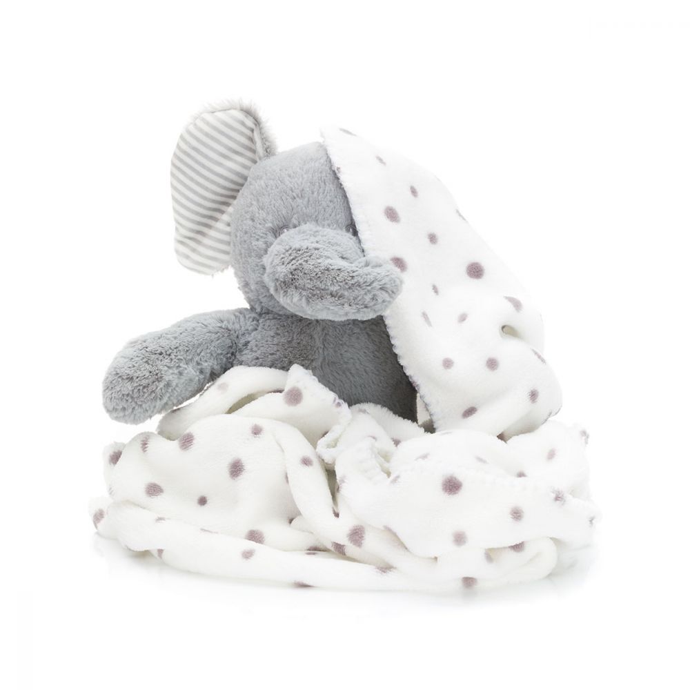 Babycadeau set knuffel elephant - 2 in 1 - kraamcadeau - babyshower - Fillikid