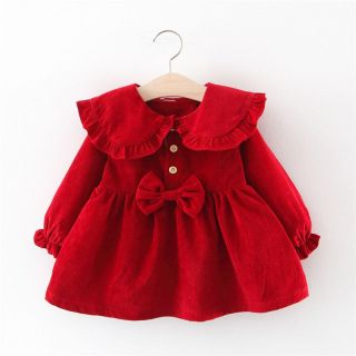 Baby Garden baby jurk rood maat 74