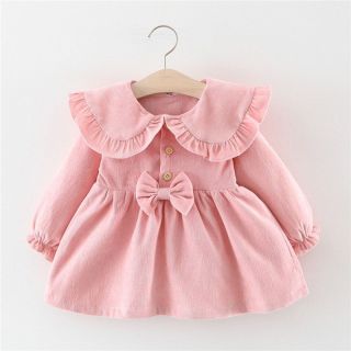 Baby Garden meisjes jurk roze maat 92